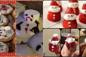 Ingin tiru chef, 15 kreasi makanan Natal ini justru jadinya nyeleneh