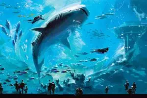 10 Akuarium raksasa ini bikin pengalaman liburanmu tak terlupakan