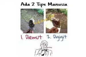 7 Meme unik tipe manusia saat makan, kamu yang mana nih?