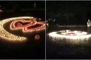 Nyalakan ratusan lilin demi lamar kekasih, pria ini malah ditangkap