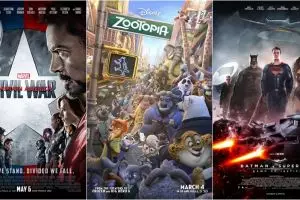 Ini dia 10 film Box Office yang raih pendapatan terbanyak di 2016