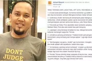  Tulisan soal pertandingan Indonesia vs Thailand ini jadi viral