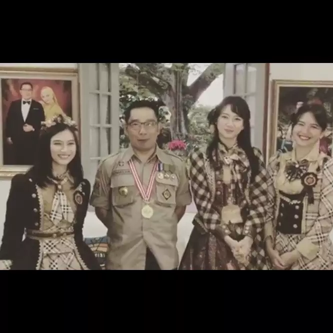 JKT48 ulang tahun, inikah bukti Ridwan Kamil fans beratnya?