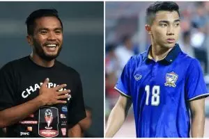 10 Foto 'head to head' Ronaldo Indonesia vs Messi Thailand 