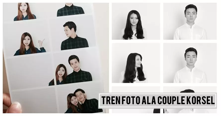 8 Foto unik ala couple Korea ini bisa kamu coba sama pasangan deh, yuk