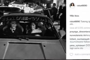 Raisa akhirnya akui hubungan dengan Hamish, ini reaksi heboh netizen