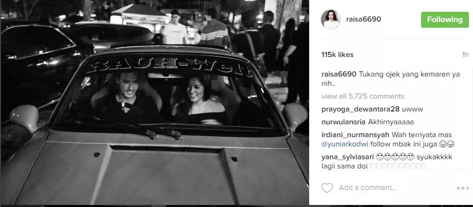 Raisa akhirnya akui hubungan dengan Hamish, ini reaksi heboh netizen
