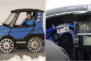 Kamu pasti nggak nyangka, mobil imut ini ternyata sepeda lho