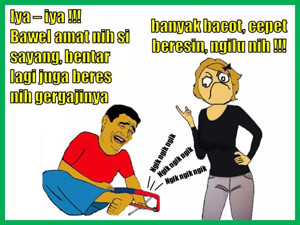 Obrolan suami &amp; istri ini pasti akan tipu kamu yang otaknya ngeres