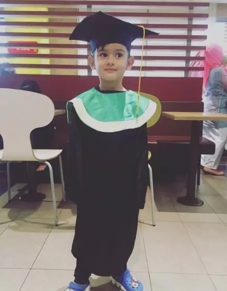 Gantengnya King Faaz, putra semata wayang Fairuz dan Galih Ginanjar