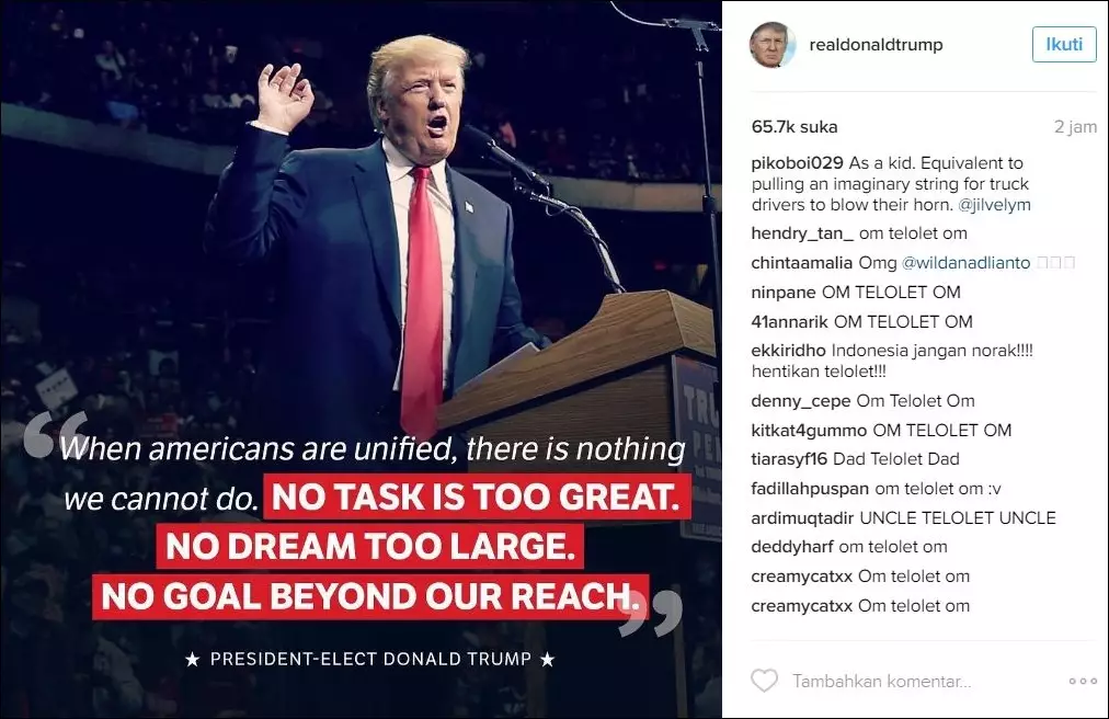 Ronaldo, Obama hingga Trump terimbas demam 'Om Telolet Om'