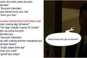 Obrolan suami posesif ini bikin ngakak juga baper