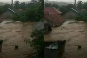 Video dahsyatnya banjir bandang di Bima yang rendam ribuan rumah