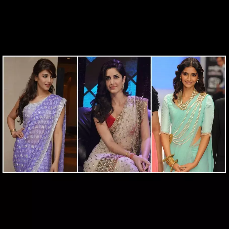 15 Aktris Bollywood ini makin cantik maksimal ketika memakai Sari