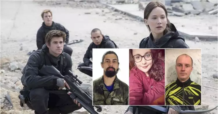 Ini para calon peserta acara Hunger Games sungguhan di Rusia