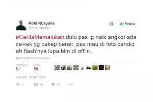 12 Cuitan #CeritaMemalukan ini bikin kamu ketawa lepas, ada-ada aja ya