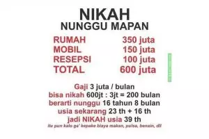 12 Meme kocak seputar nikah ini bikin kamu menghela napas panjang