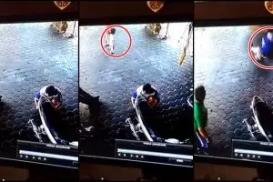 Aksi sigap pria selamatkan bayi dari terjangan mobil ini bikin takjub