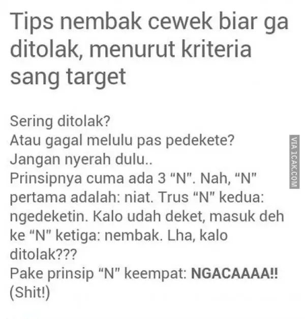 7 Jawaban kocak kalau gebetan nolak kamu pakai alasan klasik, ampuh!
