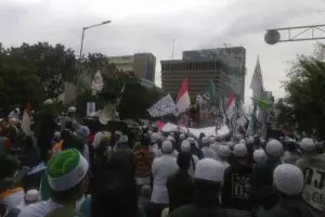 Sidang hari ini, massa pro-Ahok hampir tak terlihat memberi dukungan