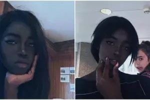 Lolita, model cantik berkulit gelap ini bikin hati cowok tertawan 