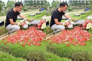 Ungkapan rindu Ruben Onsu untuk mendiang Olga Syahputra ini bikin haru