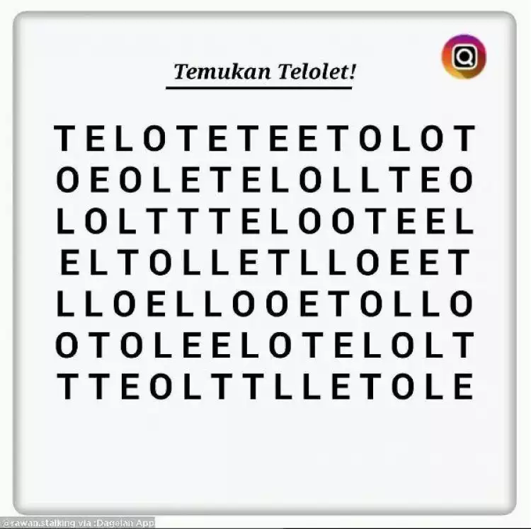 Uji kejelianmu dengan temukan kata 'Telolet' di gambar ini