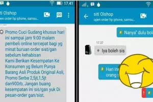 Obrolan pembeli dengan penipu jujur ini bikin ngakak banget