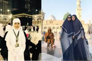 7 Seleb Tanah Air ini pilih umroh akhir tahun, adeem..