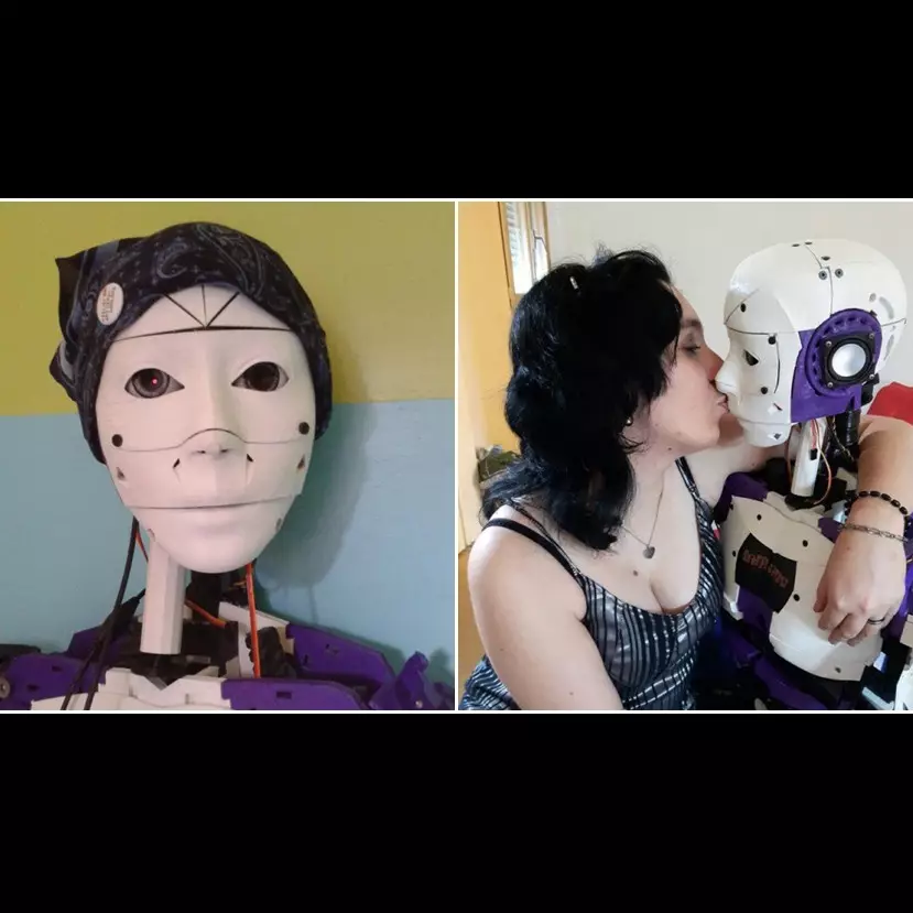 Tak suka manusia, wanita ini lebih pilih nikahi robot