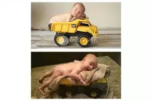 15 Momen pemotretan bayi lucu ini fail, kocak abis jadinya