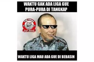 10 Meme ini cuma dipahami pecinta sepakbola Tanah Air, nyindir abis
