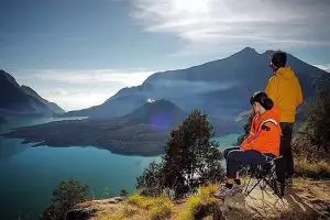 90 ribu lebih wisatawan kunjungi Gunung Rinjani, wow wonderful..