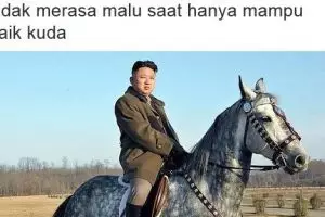 10 Foto Kim Jong-un dengan caption kocak ini bikin kamu cengar-cengir