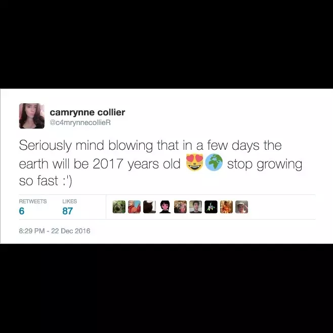 15 orang ini berpikir usia Bumi sudah 2017 tahun, kocak nih?