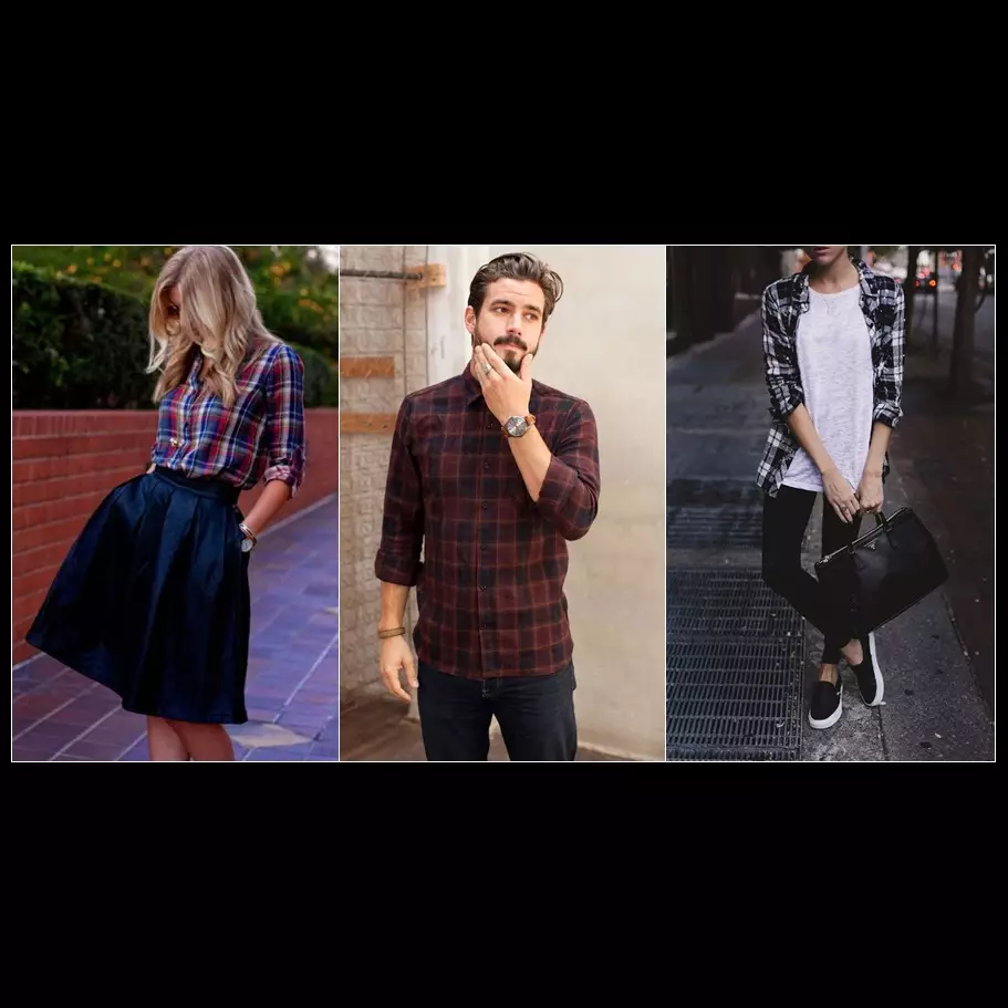 10 Gaya padu padan kemeja flannel ini selain simpel juga keren 