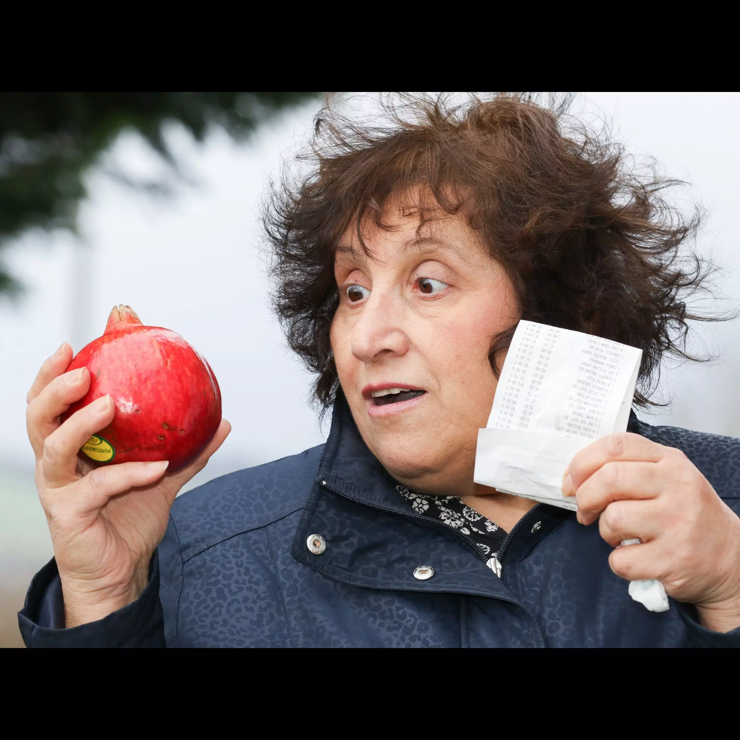 Bayar Rp 2,5 juta untuk satu buah delima, perempuan ini syok