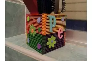 10 Kreasi perabot rumah dari stik es yang bisa kamu buat, mudah banget