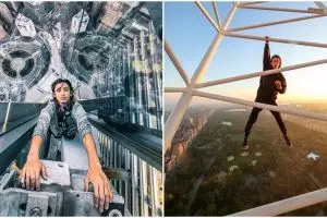 10 Foto remaja nekat ini jangan ditiru, bikin dengkul lemes