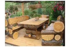 15 Perabot rumah dari kayu gelondongan, bikin nuansa alam yang asyik