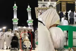 Foto Julia Perez di depan Kabah tanpa kursi roda ini buat netizen haru