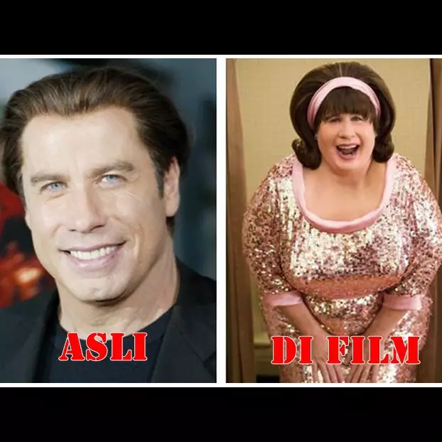 Penampilan 9 selebriti ketika perankan karakter di film bikin pangling