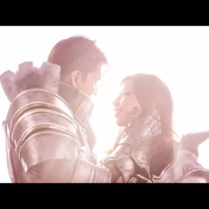 Sesama gamers, pasangan ini pilih tema prewedding antimainstream