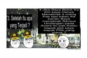 Obrolan polisi dan pemotor ngawur ini dijamin bikin kamu geregetan