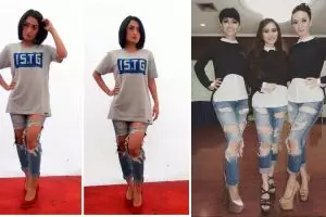 6 Artis cantik ini pernah dihujat karena pakai celana model 'sobek'