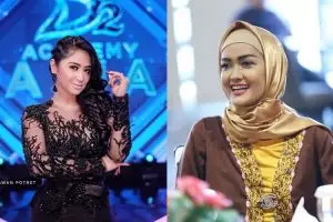 Pernah berseteru, Dewi Perssik kini minta didoakan Jupe di Tanah Suci