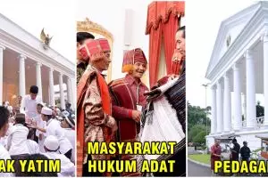 5 Momen di era Jokowi ini Istana Kepresidenan jadi 'rumah wong cilik'