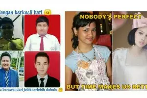 10 Meme kocak ini buktikan ganteng dan cantik itu butuh waktu