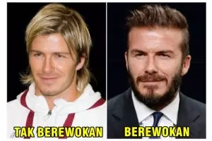 17 Foto artis dunia ini malah terlihat jadi culun saat tak berewokan