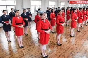 Selalu terlihat menawan, begini pelatihan keterampilan pramugari China